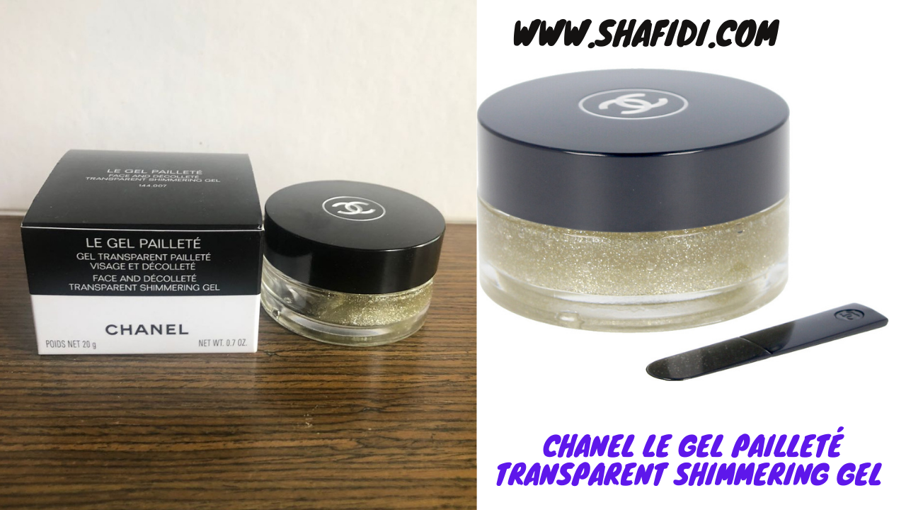 A) CHANEL LE GEL PAILLETÉ TRANSPARENT SHIMMERING GEL